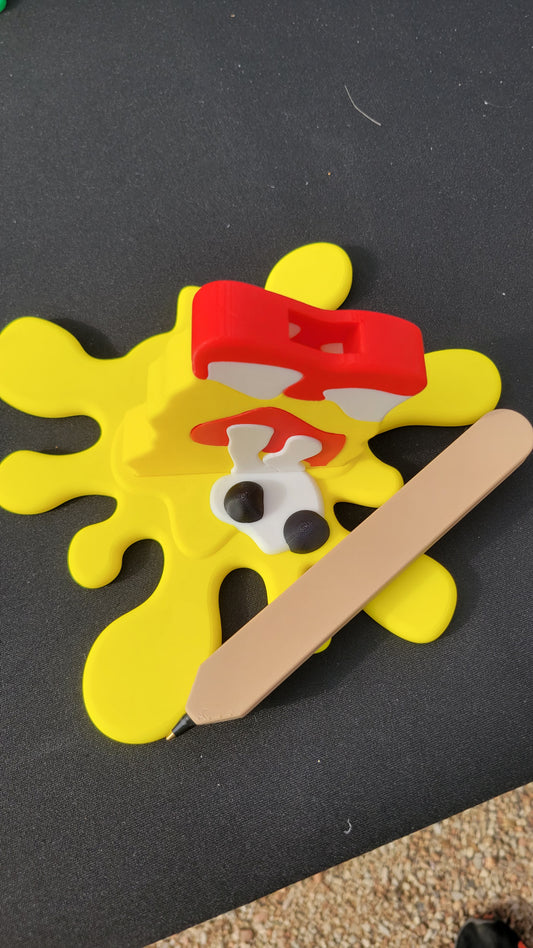 Melted Popsicle Pen and Holder